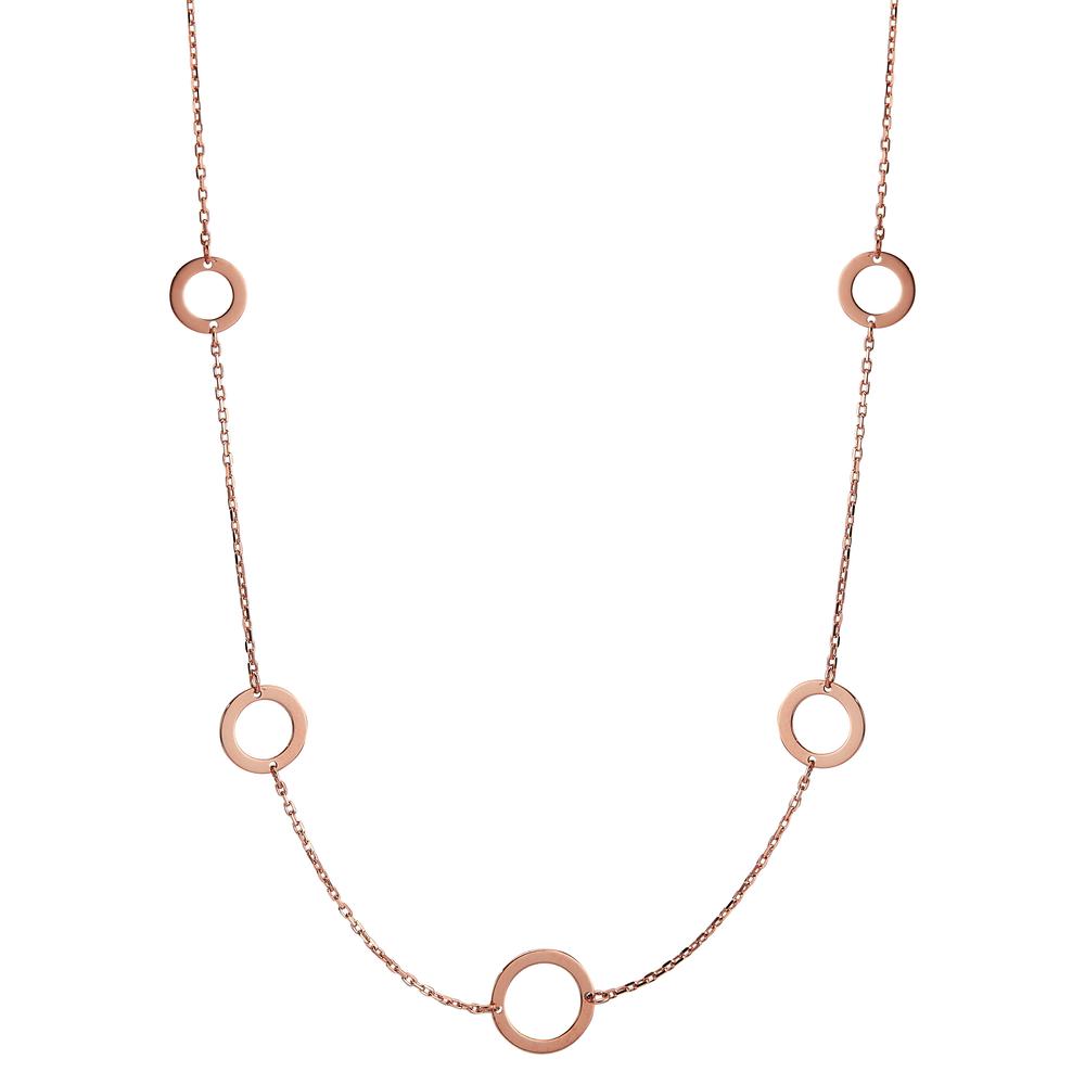 Collier 585/14 K Rotgold 42-45 cm verstellbar-597466