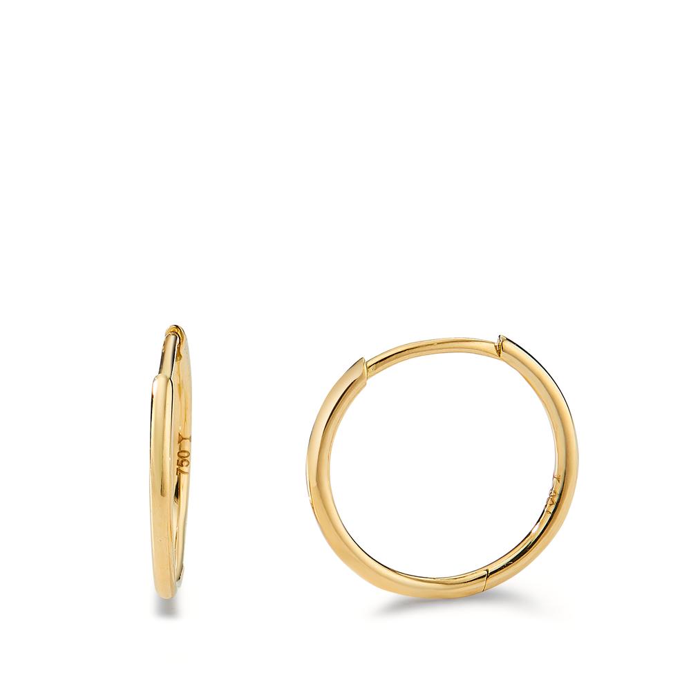 Créoles à charnières Or jaune 18K-597483