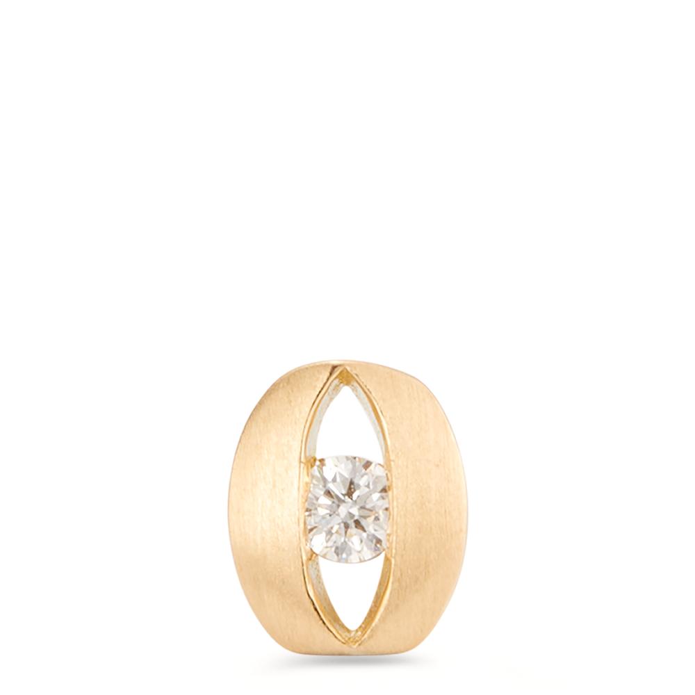 Pendentif Or jaune 18K Diamant 0.08 ct, w-si-597628