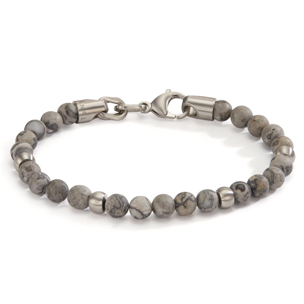 Bracelet Acier inoxydable Jaspe 21 cm Ø6.5 mm-597840
