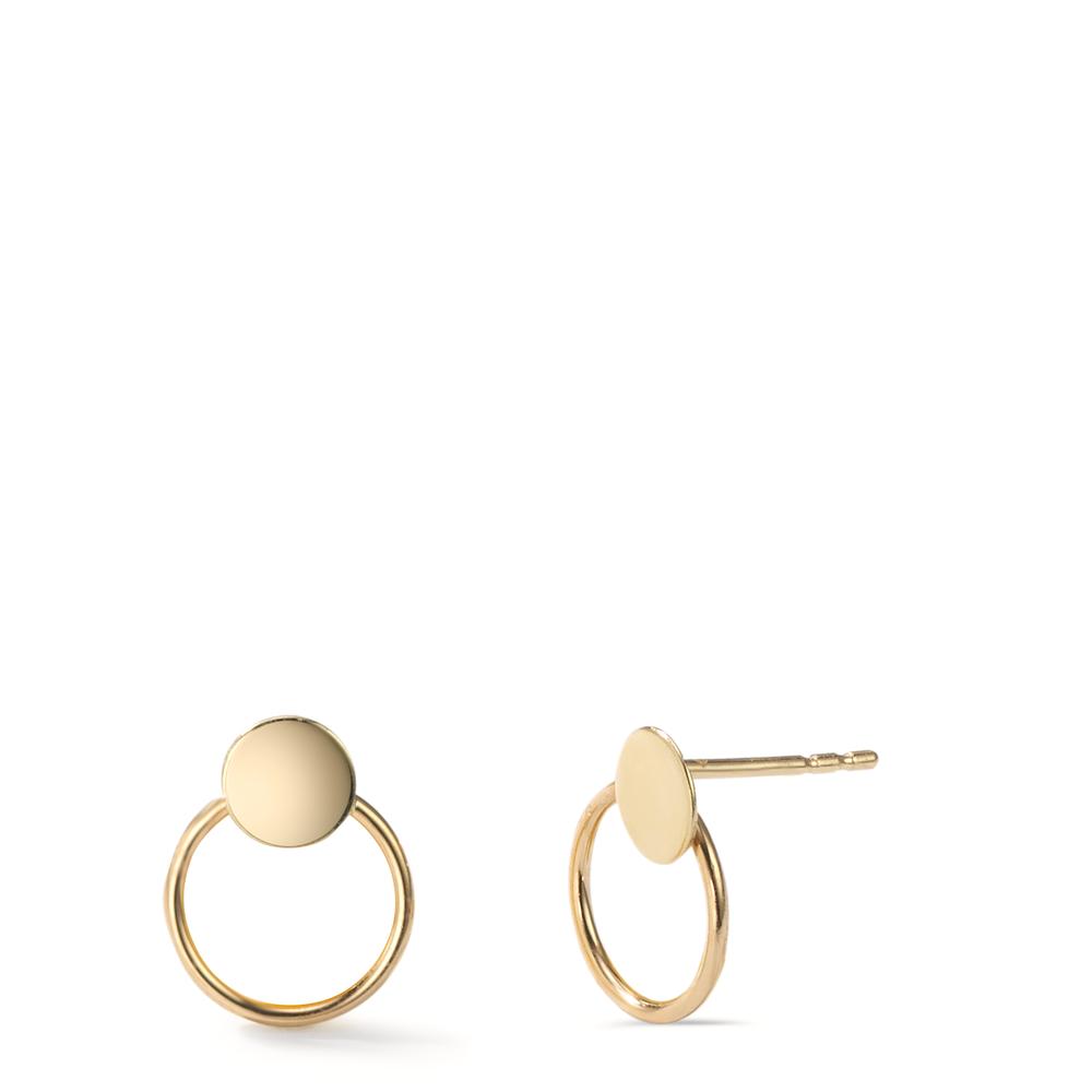 Clous d'oreilles Or jaune 14K Ø7.5 mm-598051
