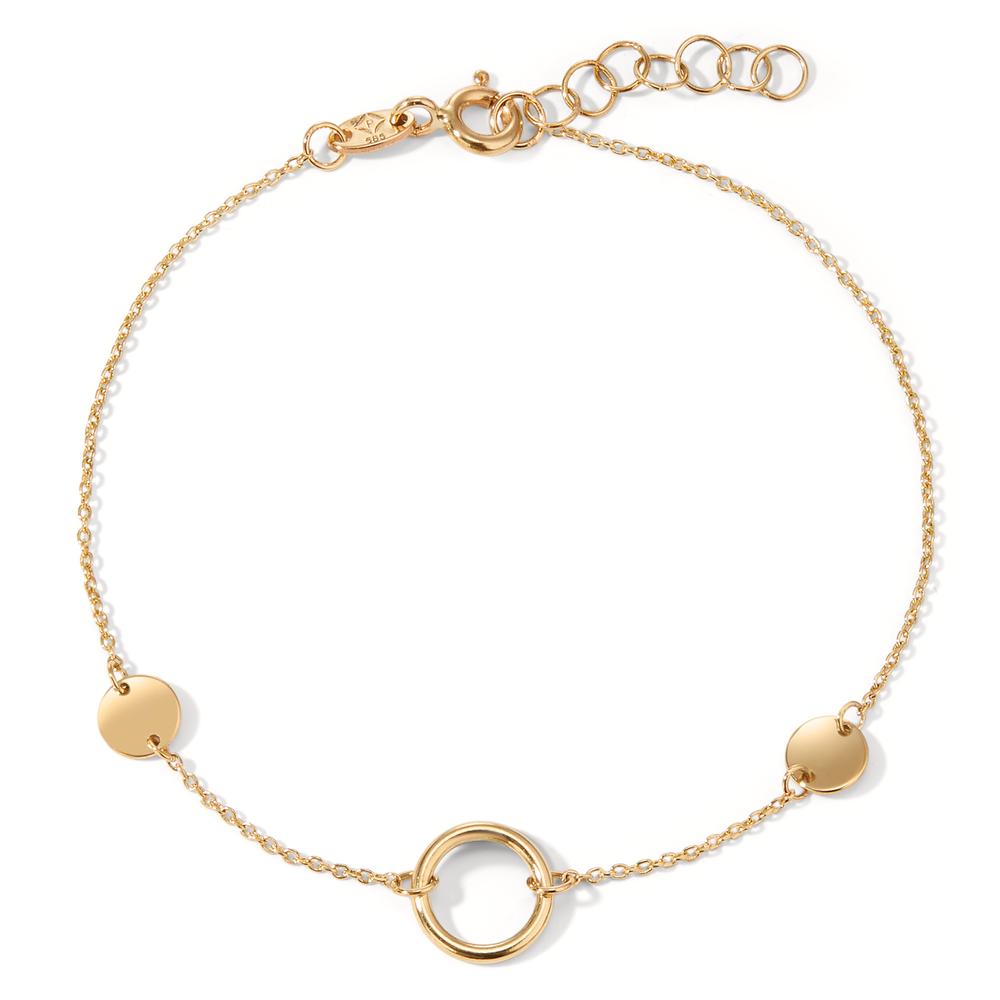 Bracelet Or jaune 14K 16.5-18.5 cm-598052