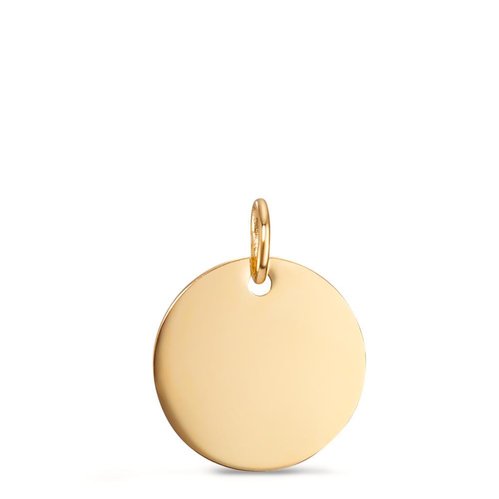 Pendentif Or jaune 9K Ø14 mm-598228