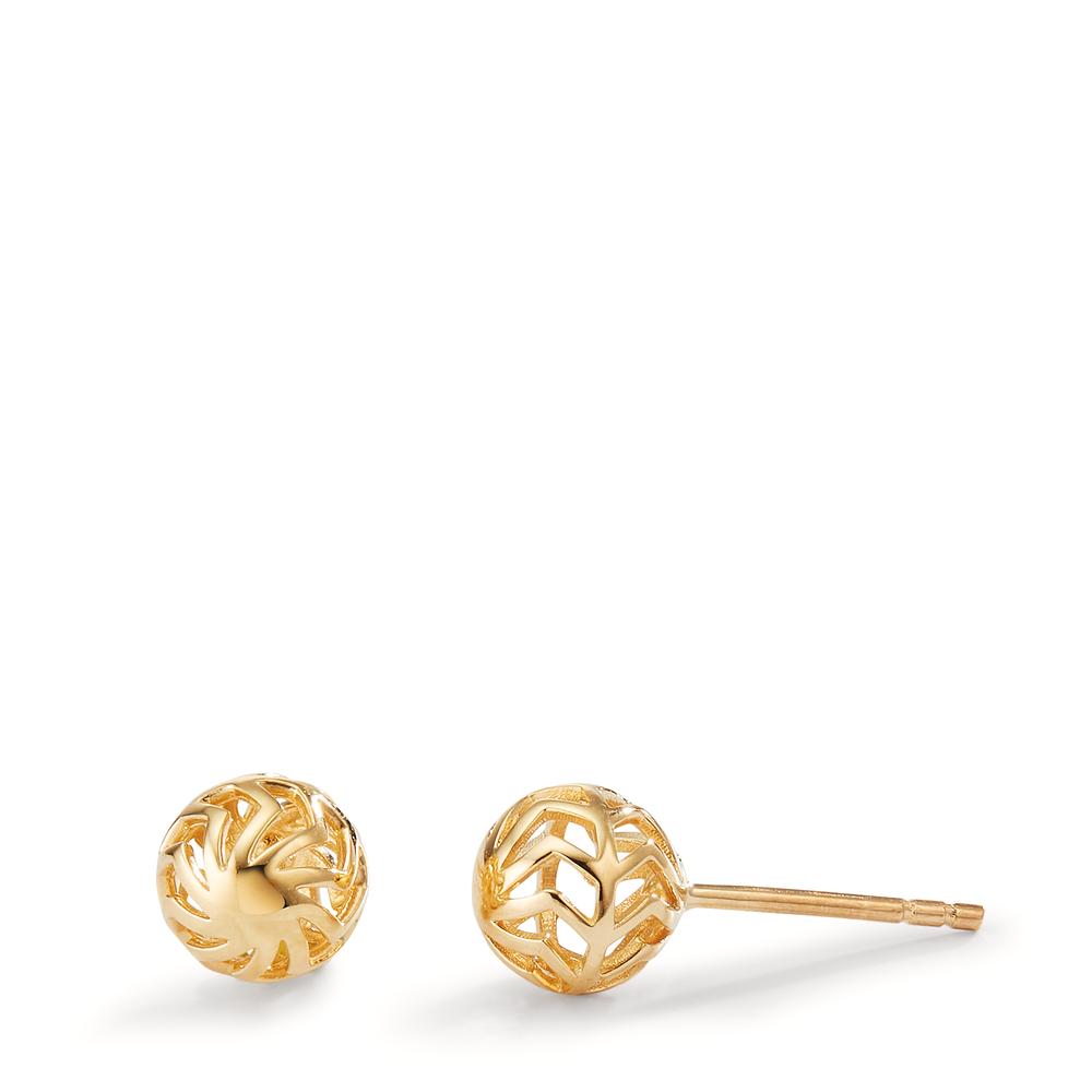Clous d'oreilles Or jaune 9K Ø7 mm-598874
