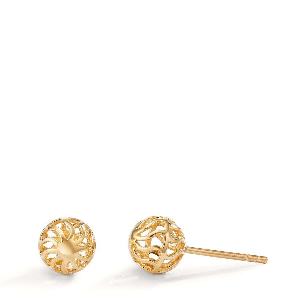 Clous d'oreilles Or jaune 9K Ø7 mm-598875