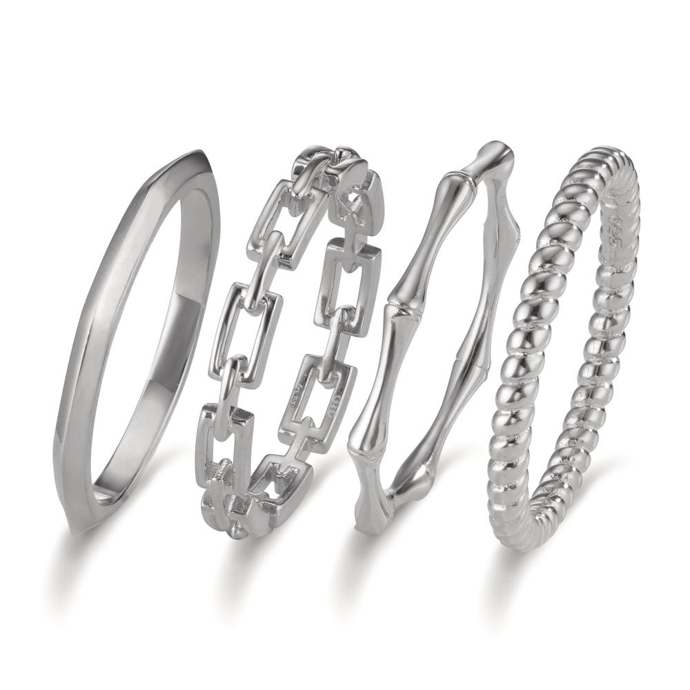 Bague Argent Rhodié-599274
