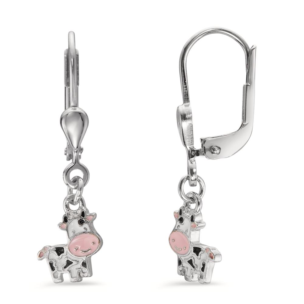 Pendant d'oreilles Argent Rhodié Vache-599283