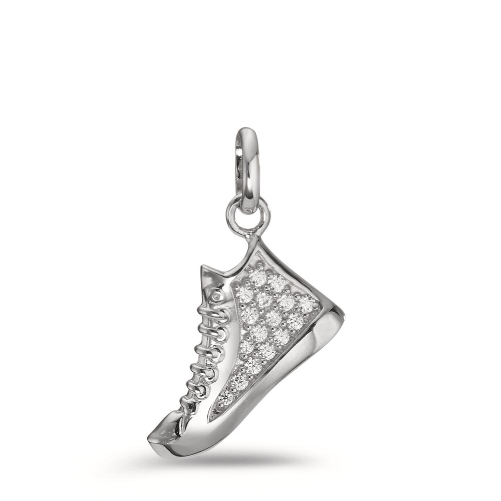 Pendentif Argent Zircone Rhodié-599292