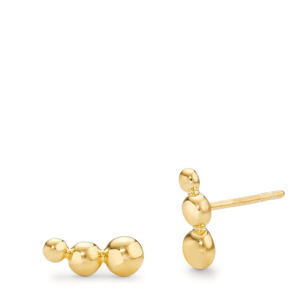Clous d'oreilles Argent jaune Plaqué or-599297