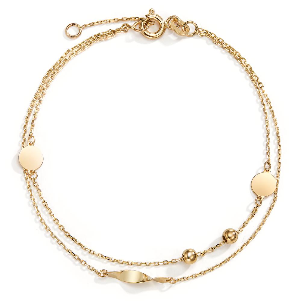 Bracelet Or jaune 14K 16-18 cm-599835