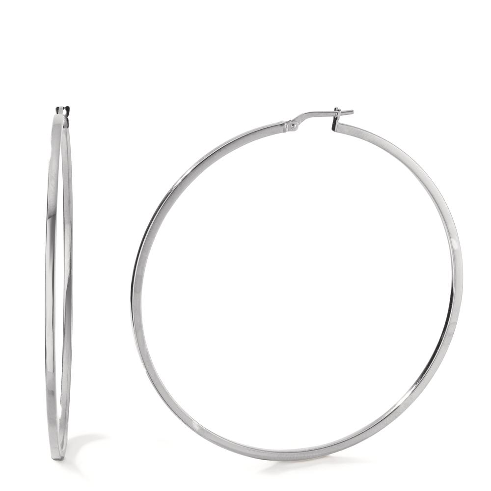Créoles Argent Rhodié-599945