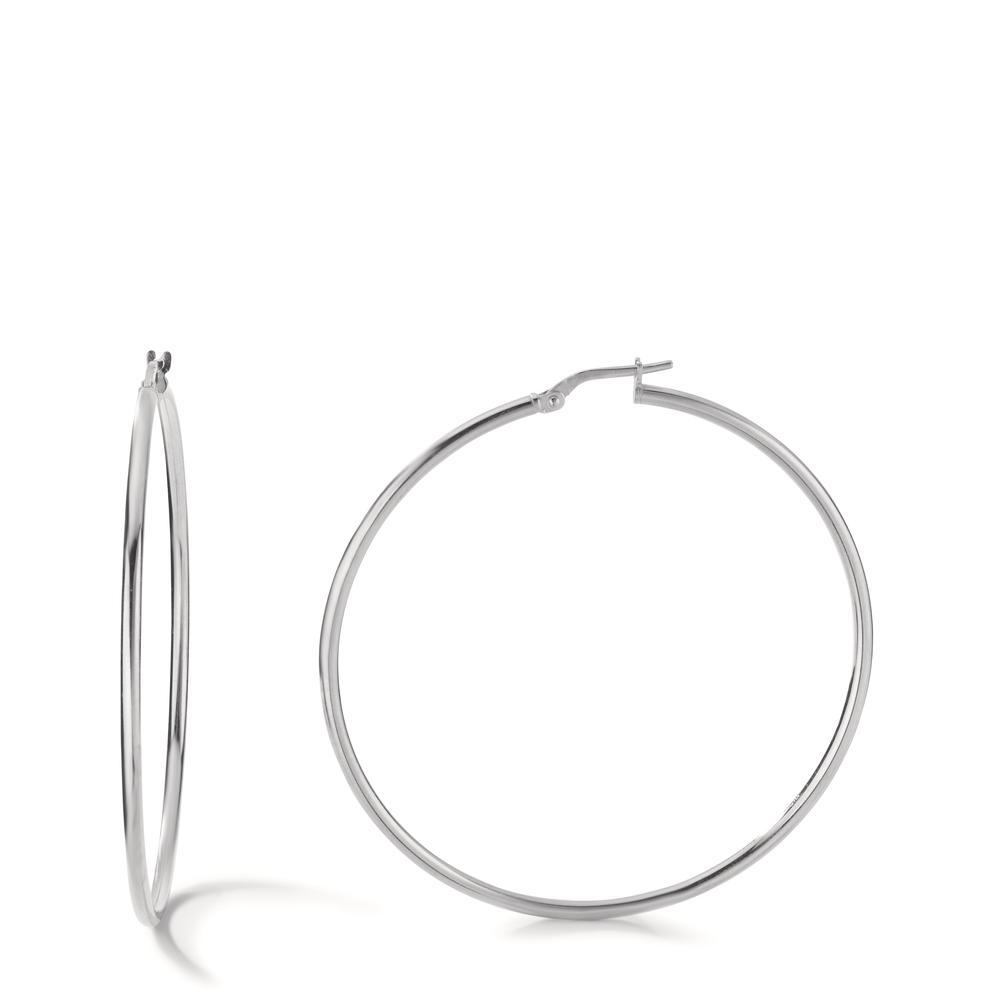 Créoles Argent Rhodié-599948
