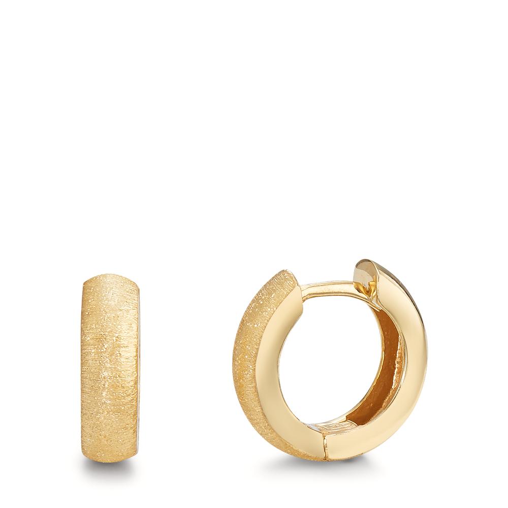 Créoles à charnières Argent jaune Plaqué or-599970
