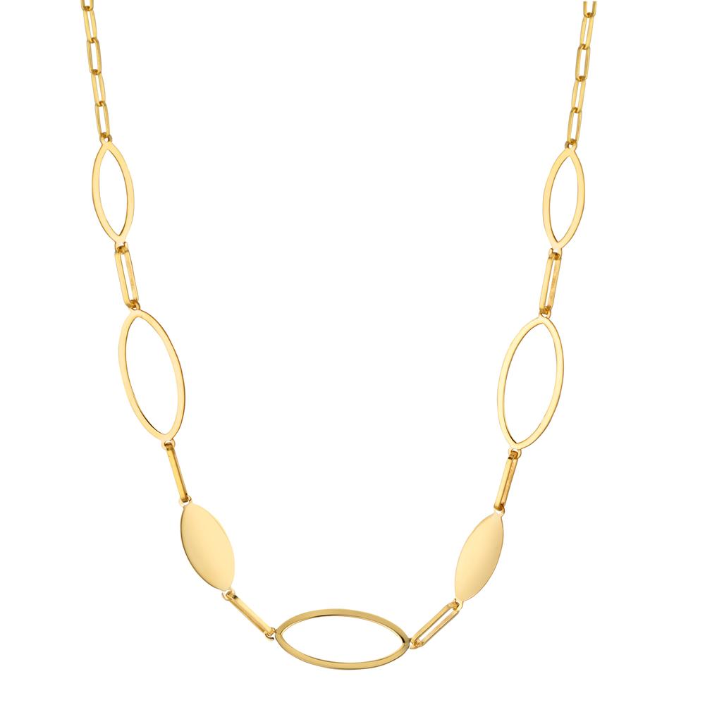 Collier Argent jaune Plaqué or 40-44 cm-600024