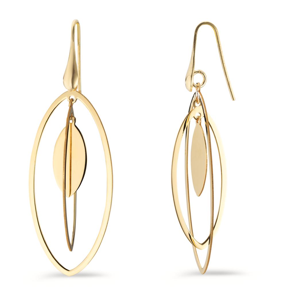 Pendant d'oreilles Argent jaune Plaqué or-600025