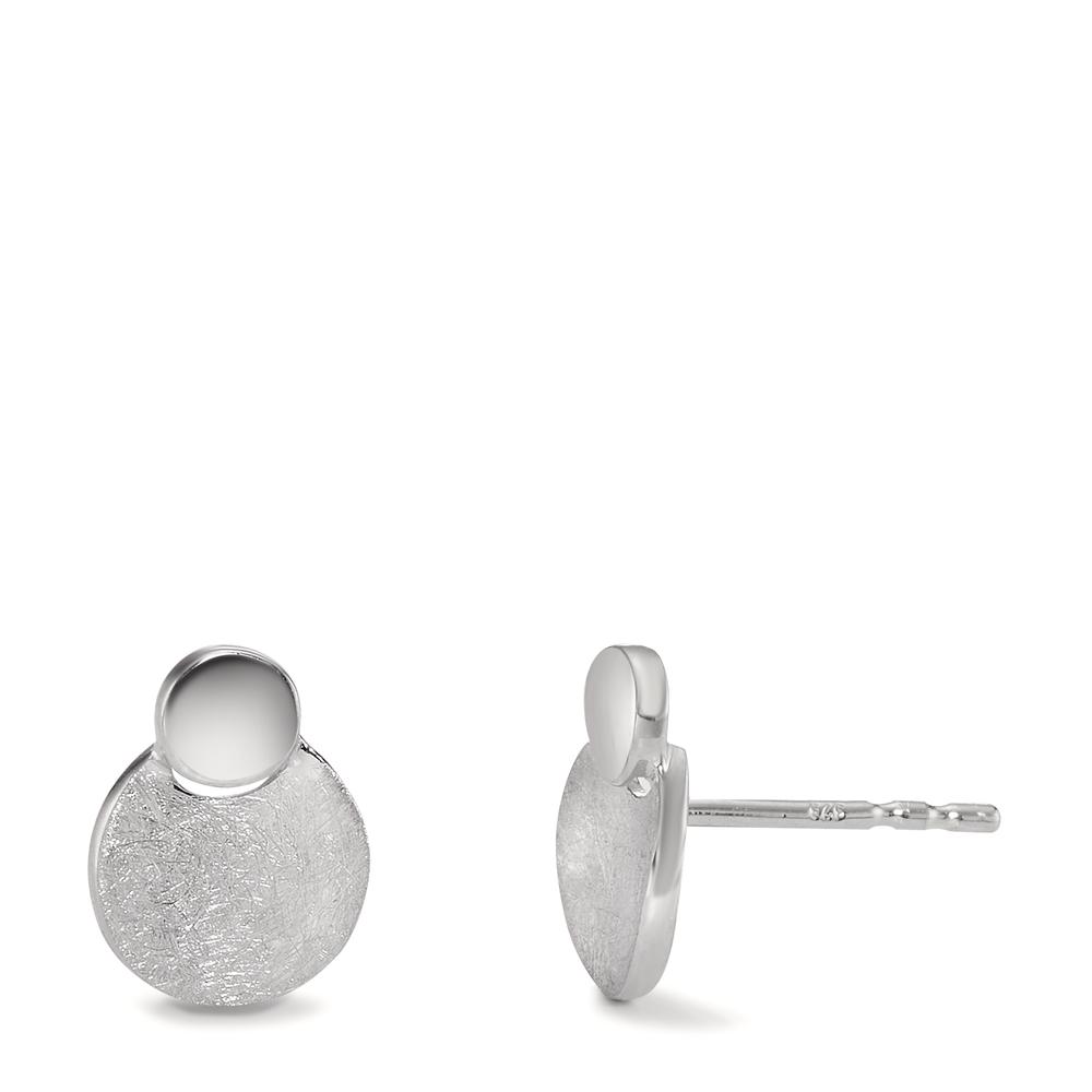 Clous d'oreilles Or blanc 9K-600309