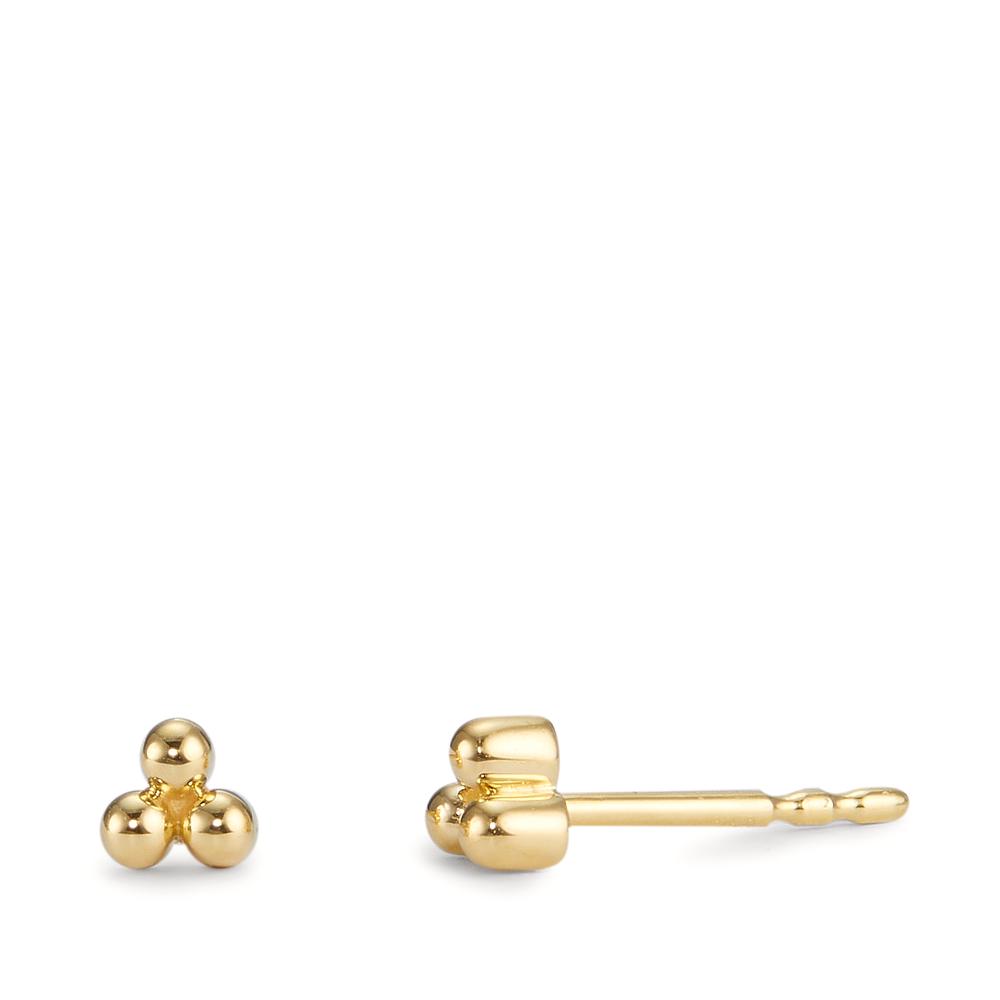 Clous d'oreilles Or jaune 18K Ø3.5 mm-600745