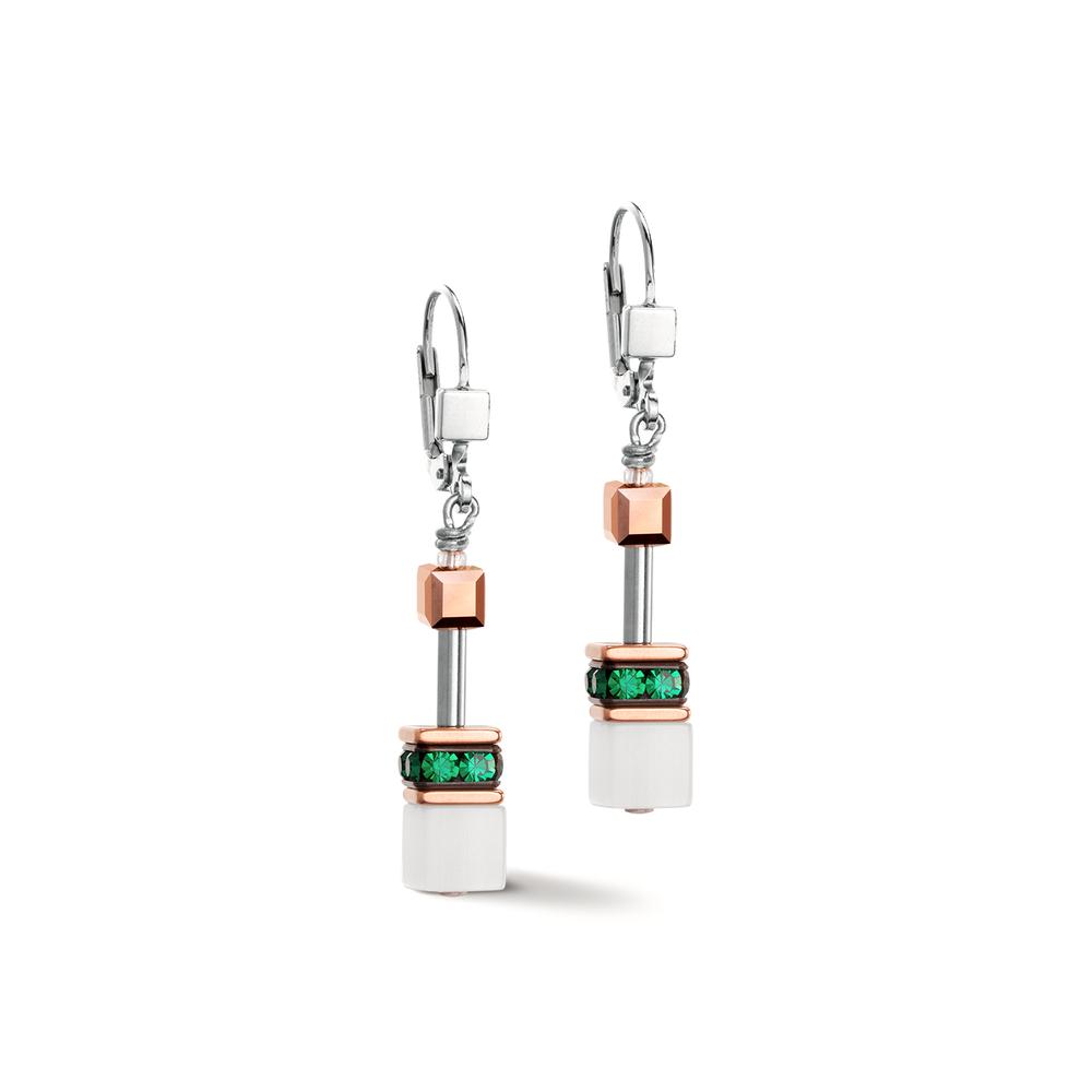 Pendant d'oreilles Acier inoxydable rosé PVD-600776