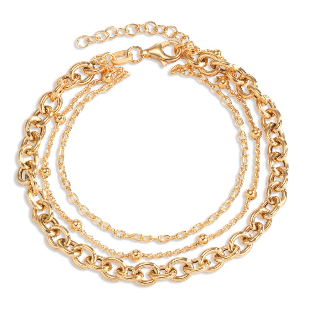 Bracelet Argent jaune Plaqué or 17-20 cm-601046