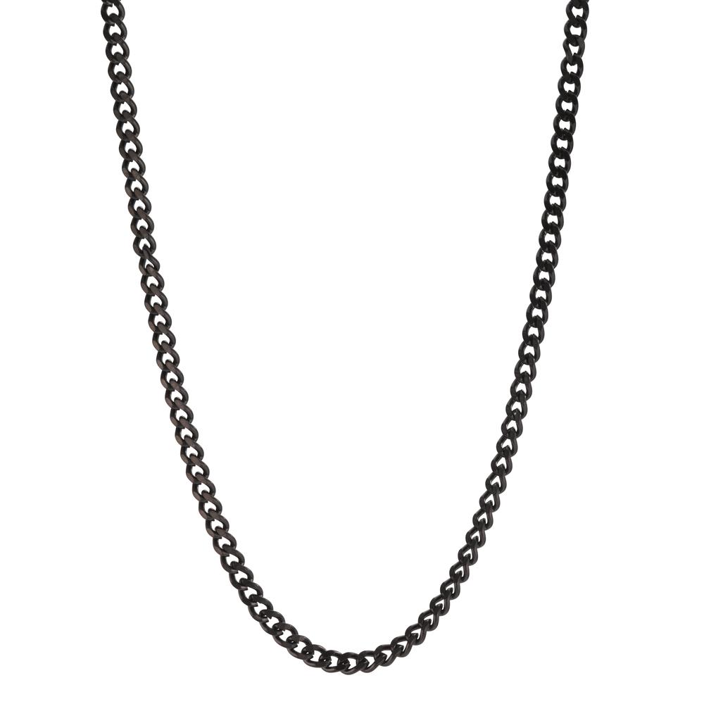 Collier Acier inoxydable noir PVD 50 cm-601082