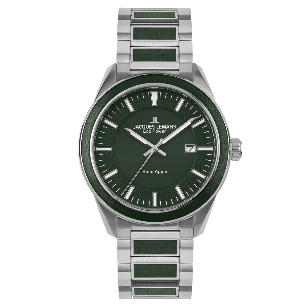 Montre Acier inoxydable, Cuir Ø40 mm-601198