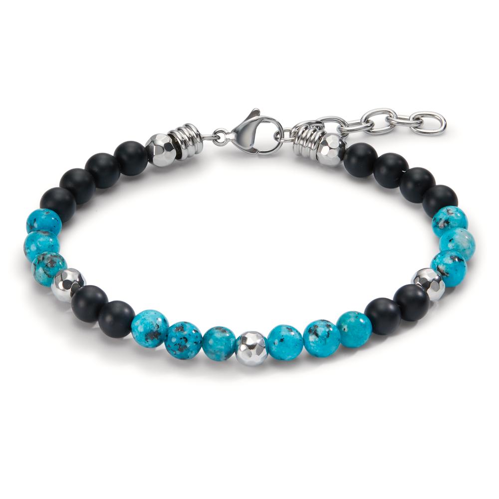 Bracelet Acier inoxydable Agate 20-23 cm Ø6.5 mm-601440