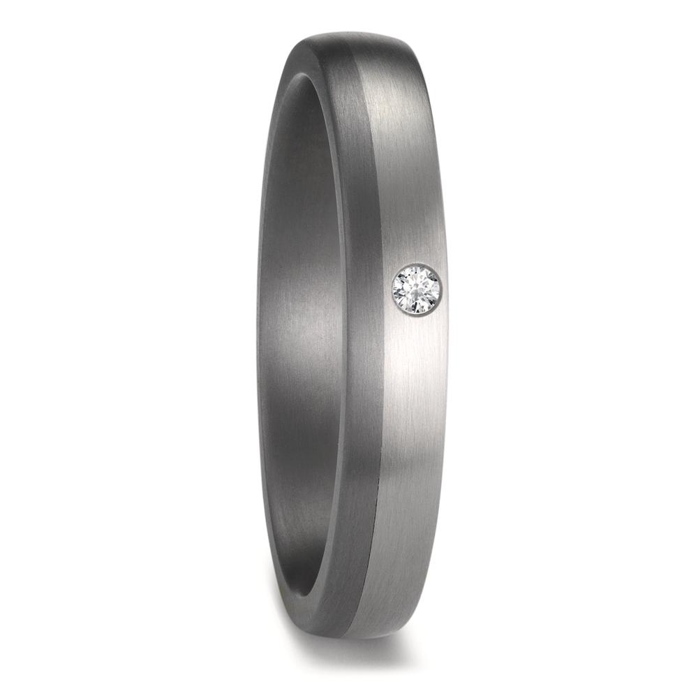 Alliance Tantale 999, Platine 950 Diamant 0.02 ct, w-si-601858