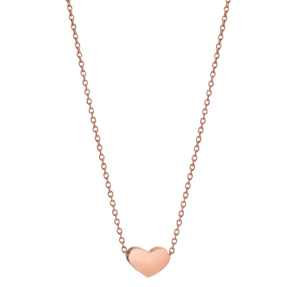 Collier Acier inoxydable PVD Coeur 40-45 cm-601903