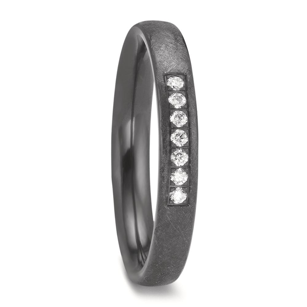 Alliance Zirconium Diamant 0.07 ct, 7 Pierres, w-si-601954