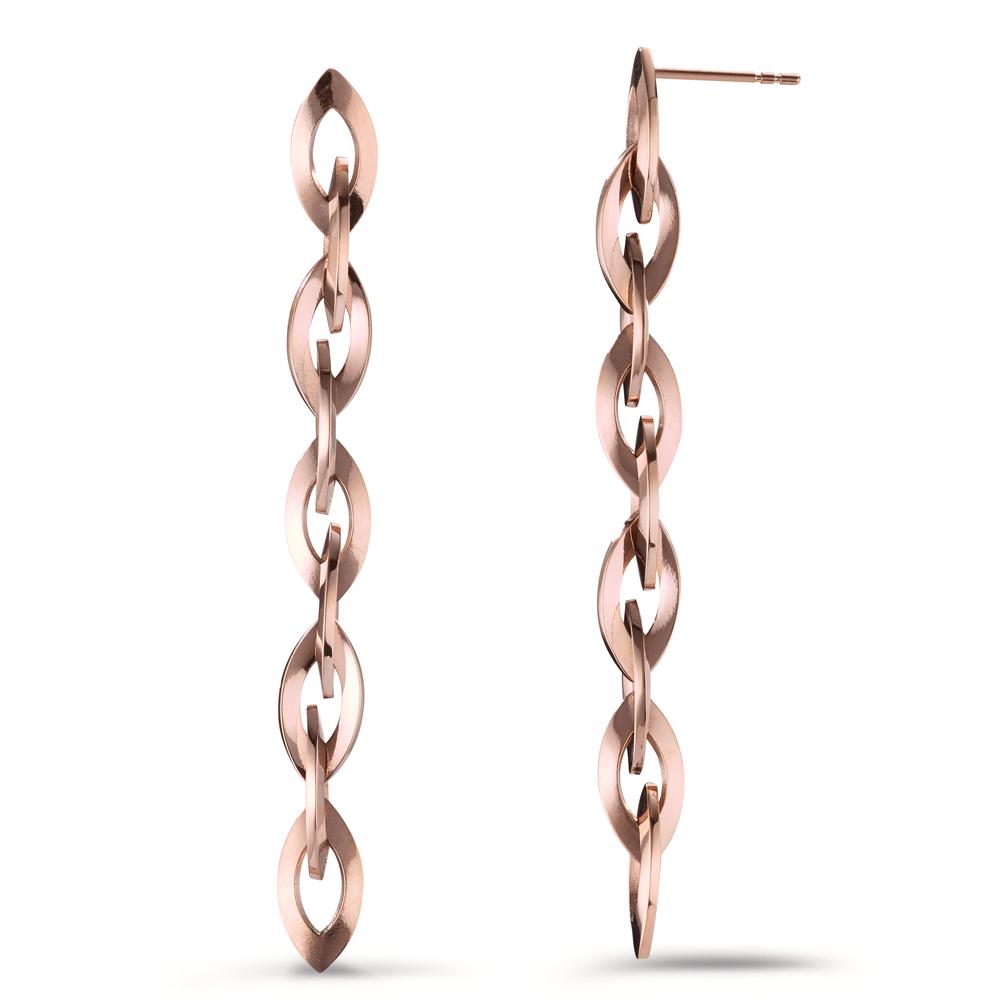 Pendant d'oreilles Acier inoxydable rosé PVD-602007