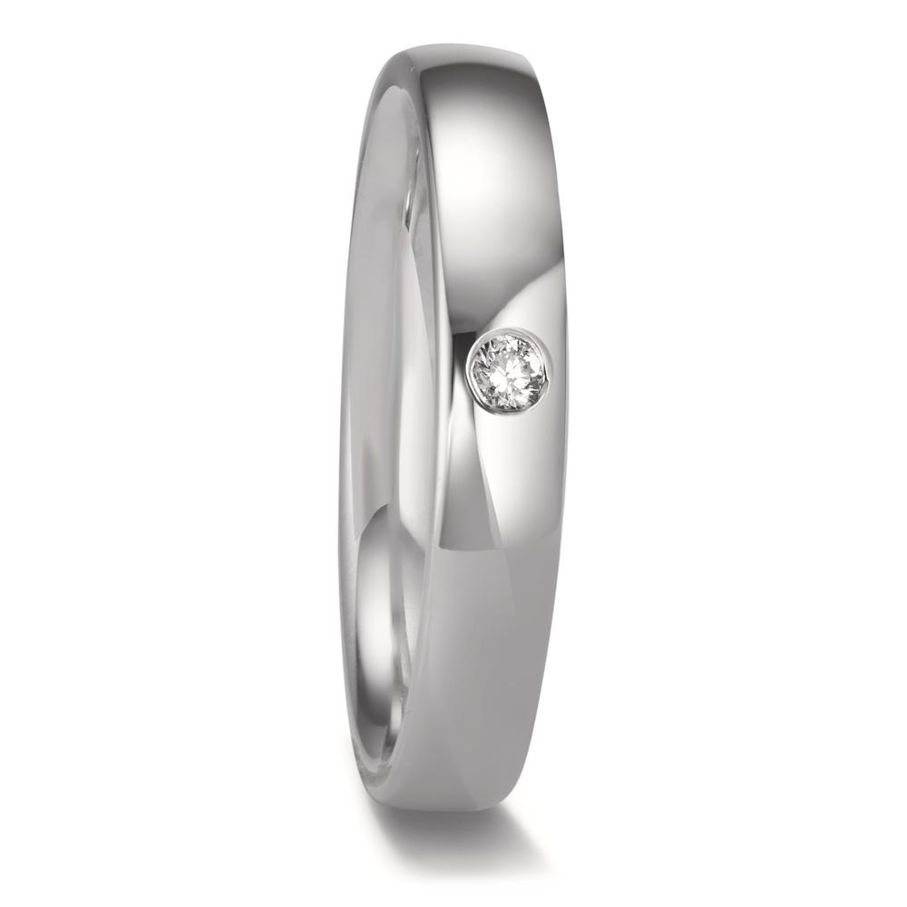 Alliance Platine 950 Diamant 0.05 ct, w-si-602374