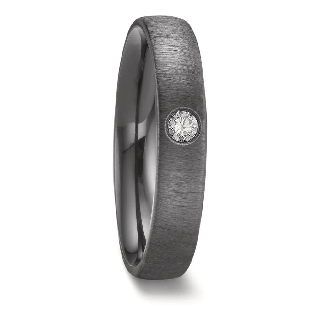Partnerring Zirkonium Diamant 0.05 ct, w-si-602556