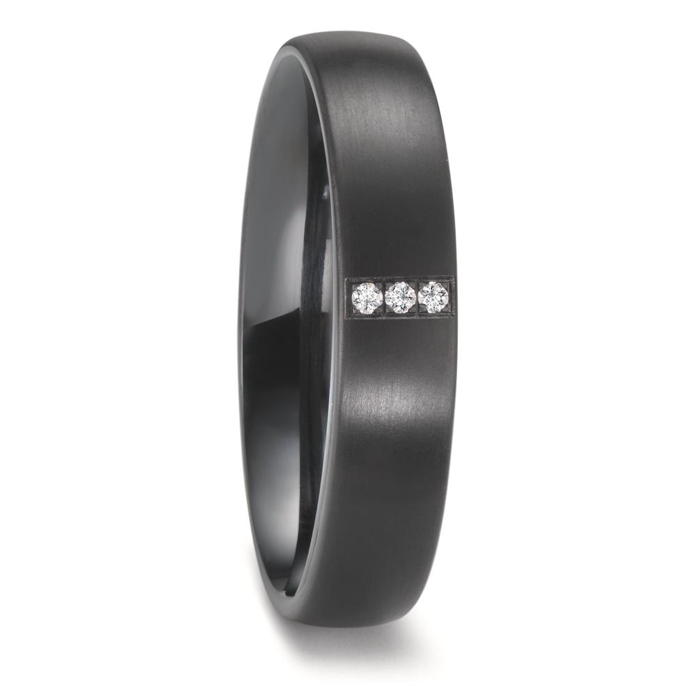 Alliance Zirconium Diamant 0.03 ct, 3 Pierres, w-si-602560