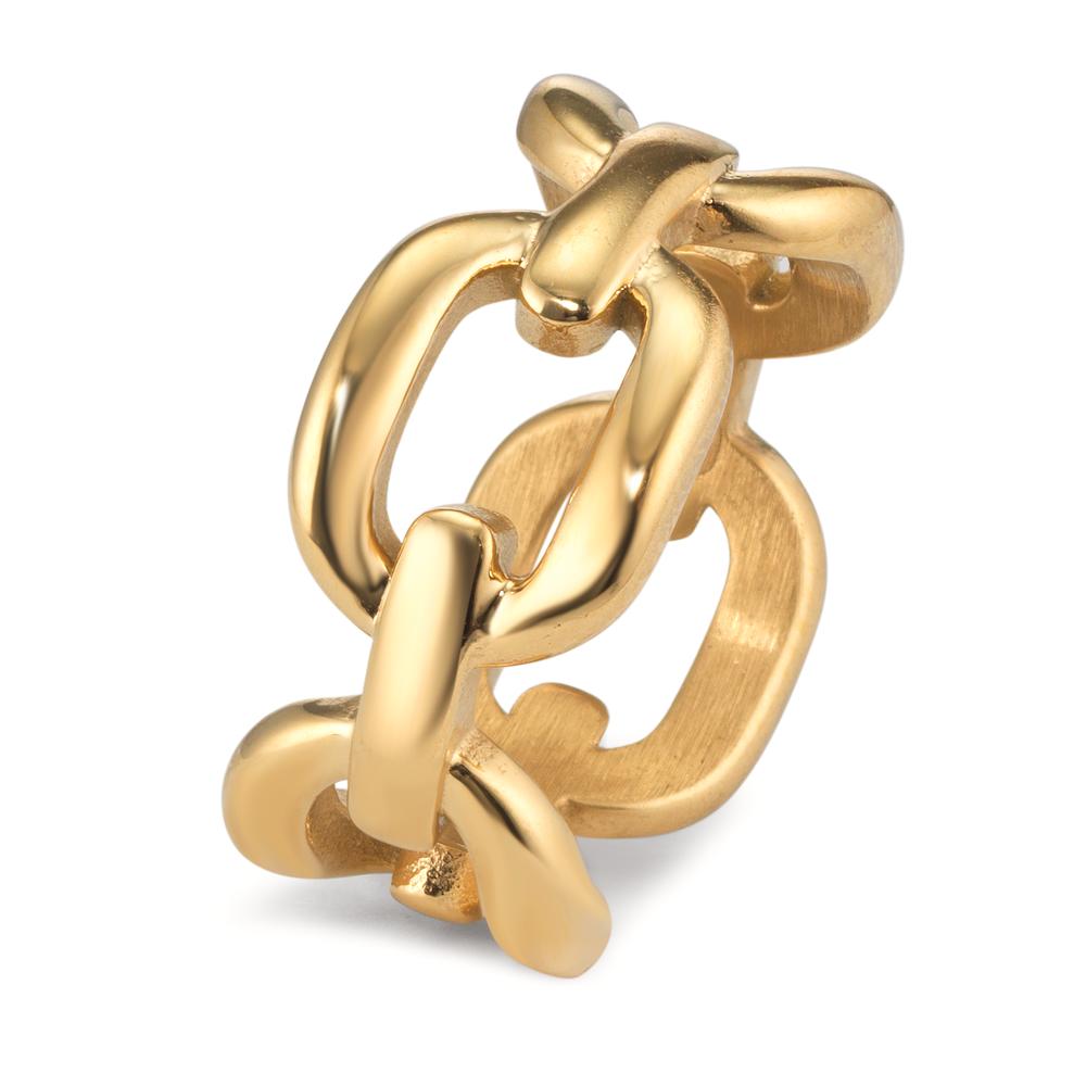 Bague Acier inoxydable jaune PVD-602613