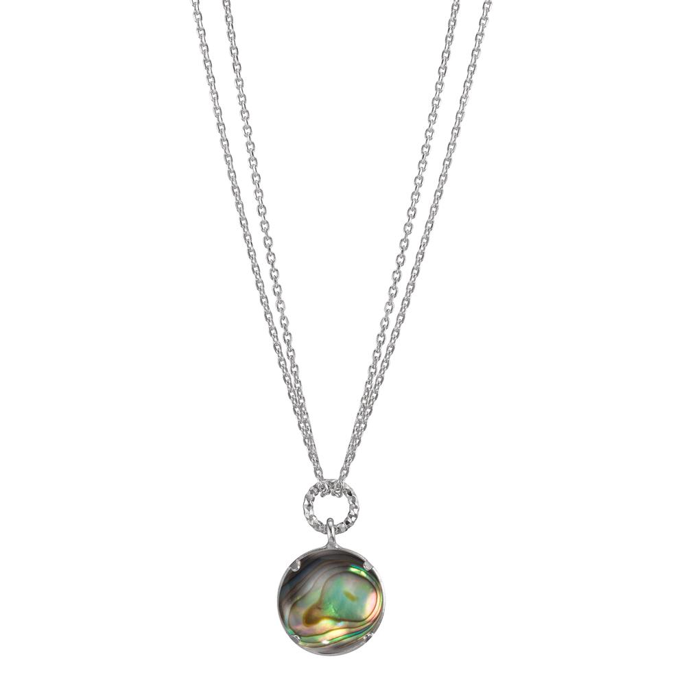 Collier Argent Abalone Rhodié 36-40 cm Ø12.5 mm-602699