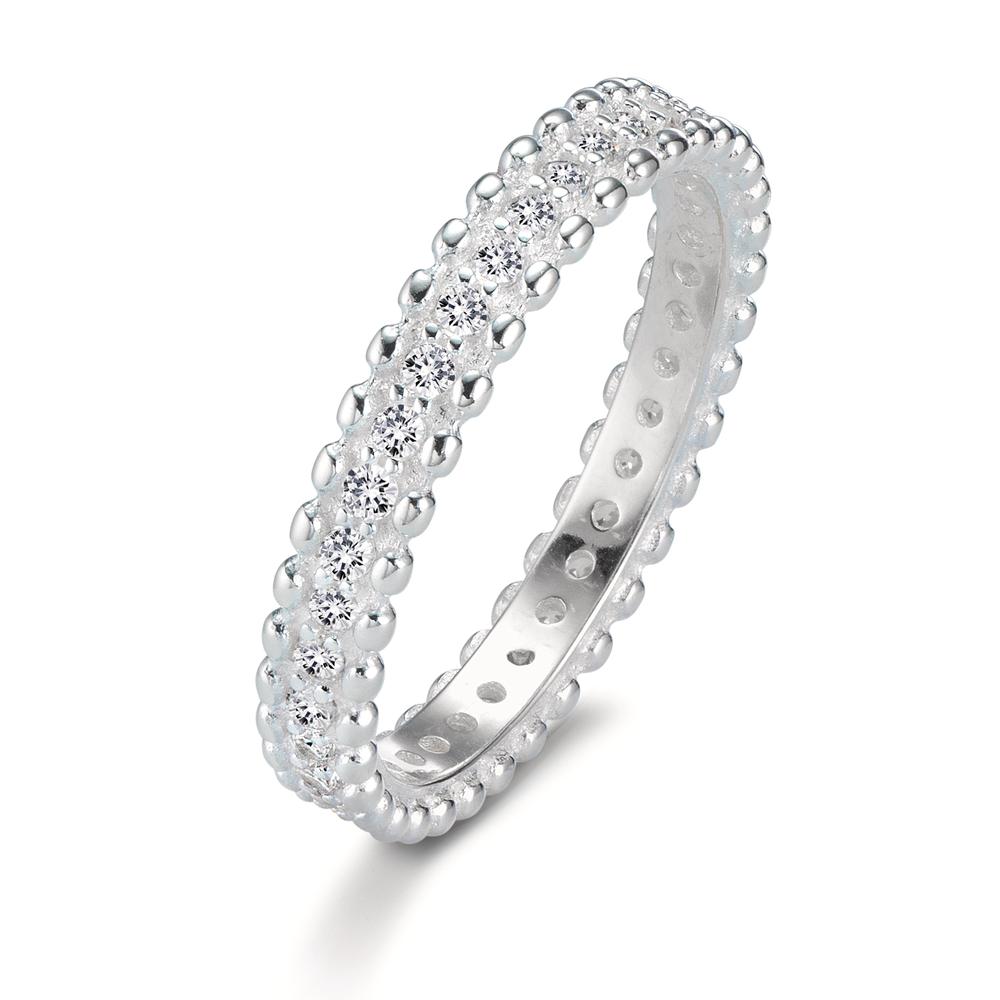 Bague à superposer Argent Zircone-602729