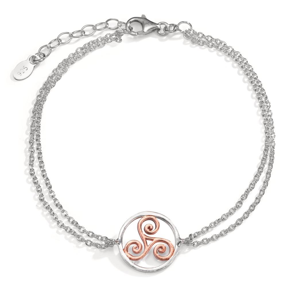 Bracelet Argent rosé Bicolore 17-20 cm-602732