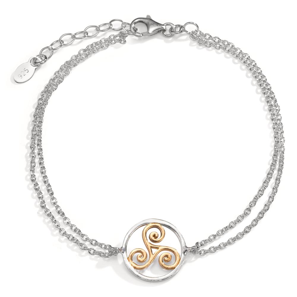 Bracelet Argent jaune Bicolore 17-20 cm-602733