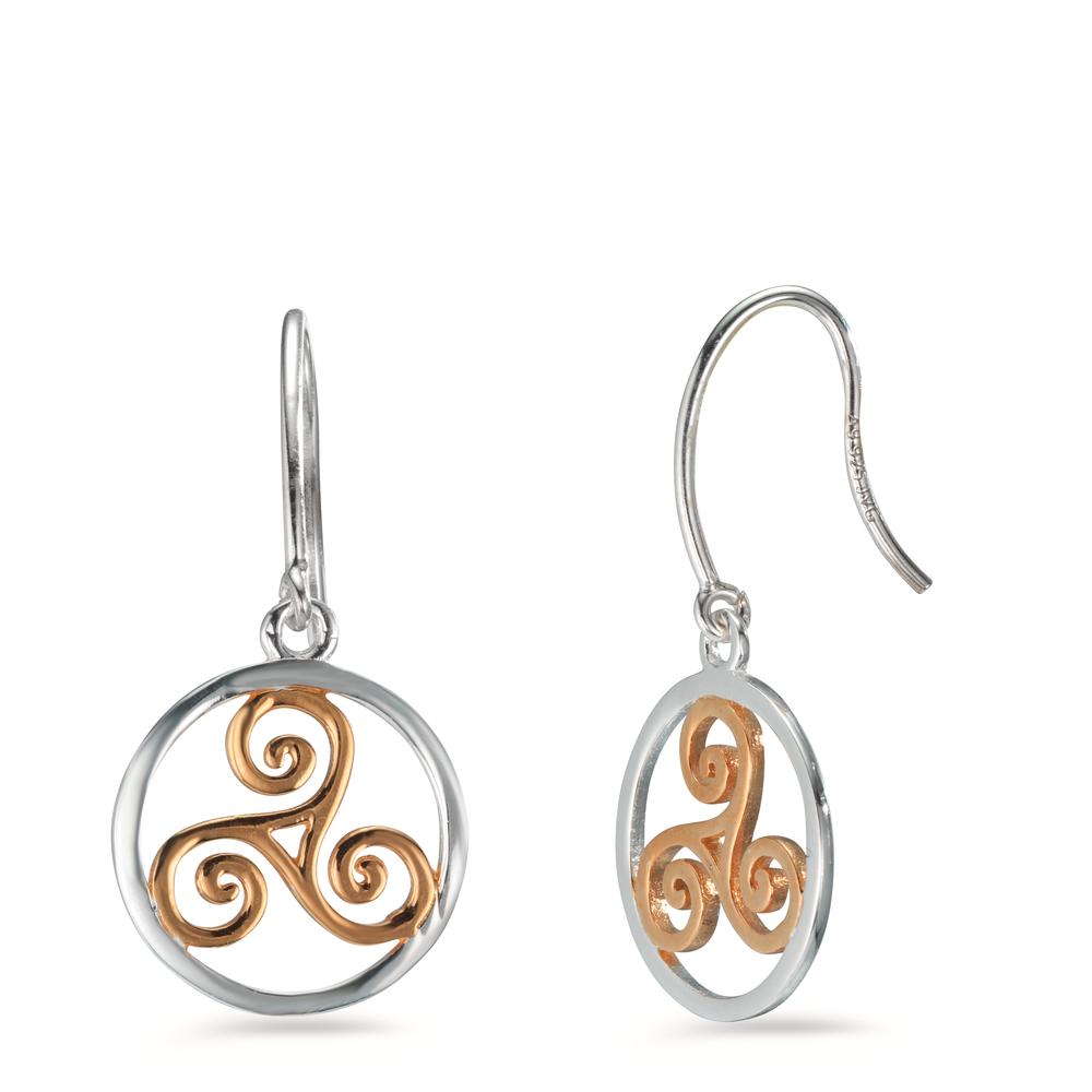 Pendant d'oreilles Argent rosé Bicolore-602735