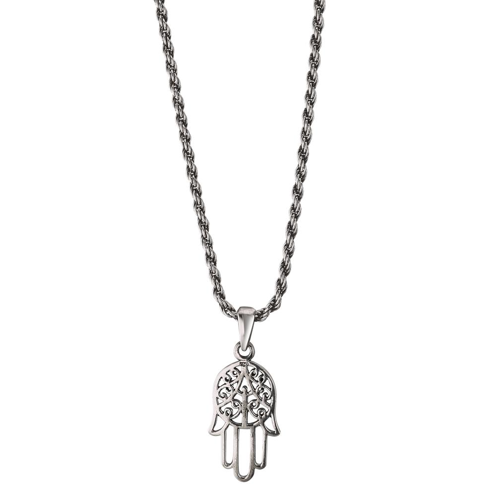 Chaînette avec pendentif Argent Patinée Fatima 42 cm-602741