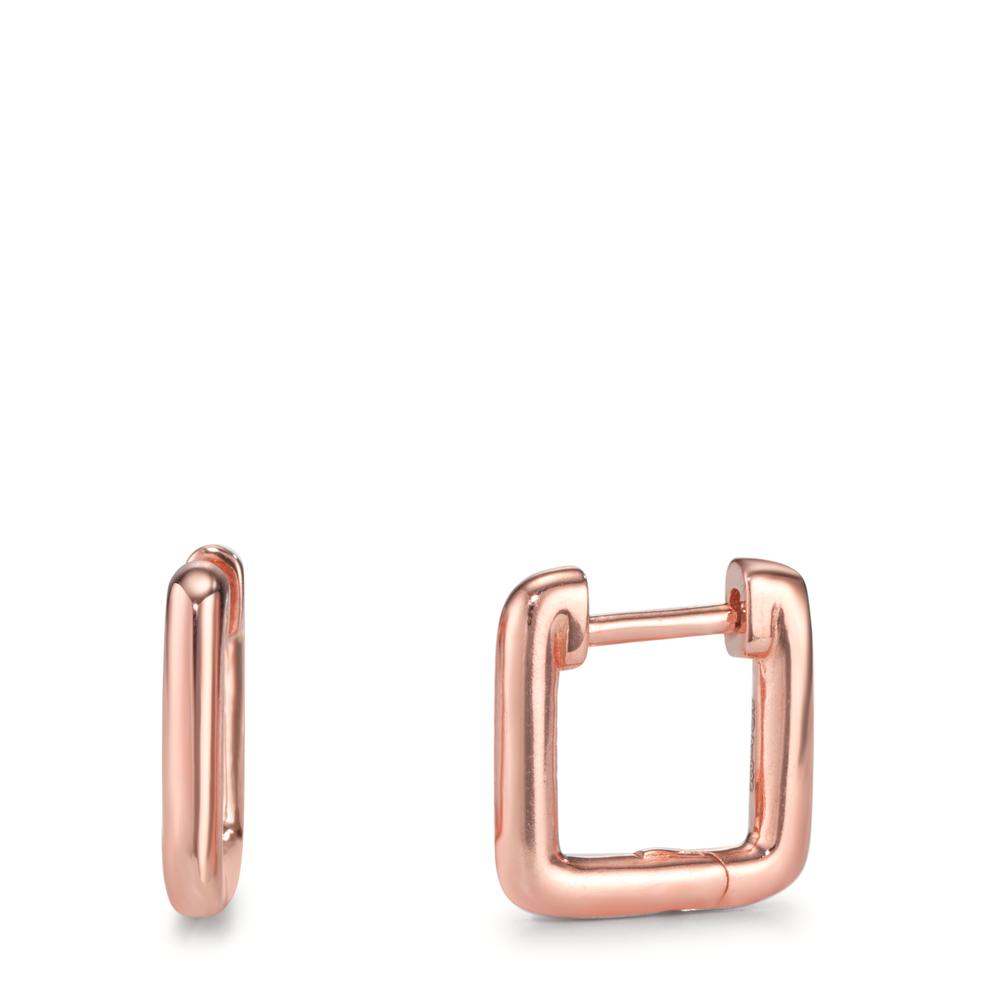 Créoles à charnières Argent rosé Plaqué or-602783
