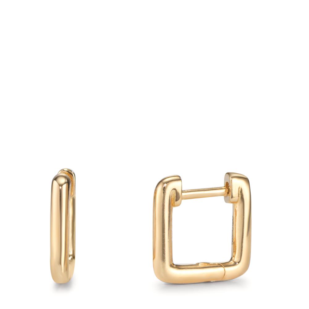Créoles à charnières Argent jaune Plaqué or-602784