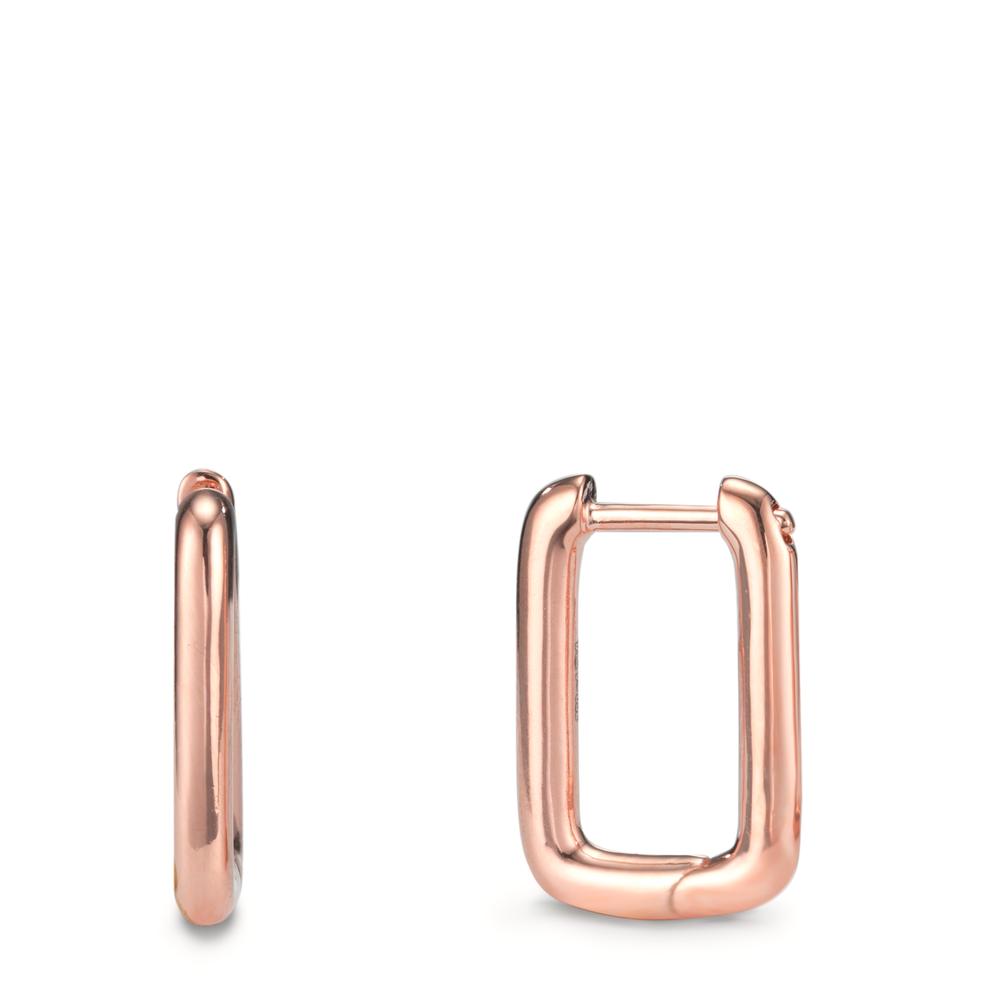 Créoles à charnières Argent rosé Plaqué or-602826