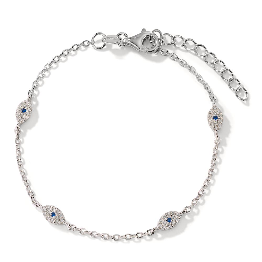 Bracelet Argent Zircone Plaqué or 16-19 cm-603227