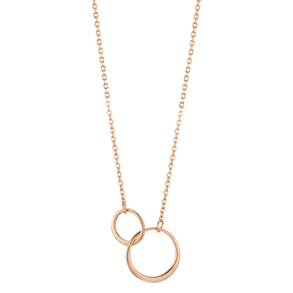 Collier Argent rosé Plaqué or 40-45 cm-603269