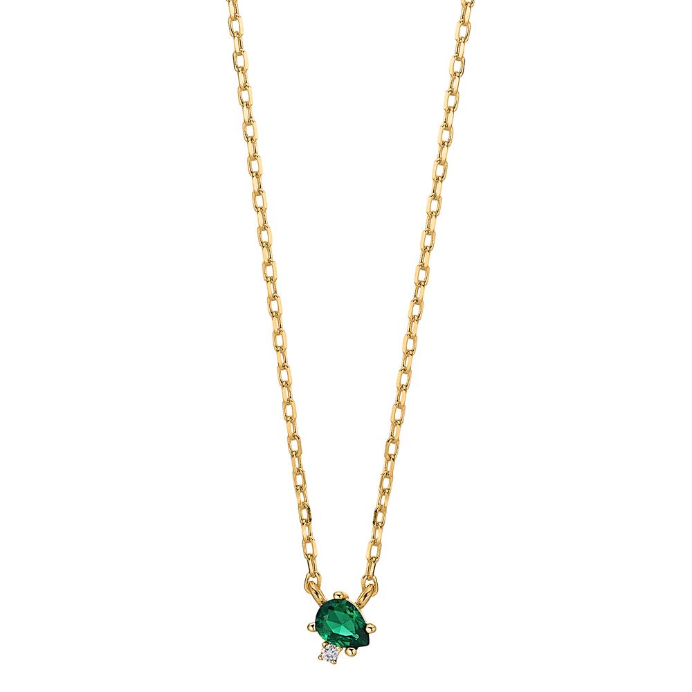 Collier Argent jaune Plaqué or 35-43 cm-603299