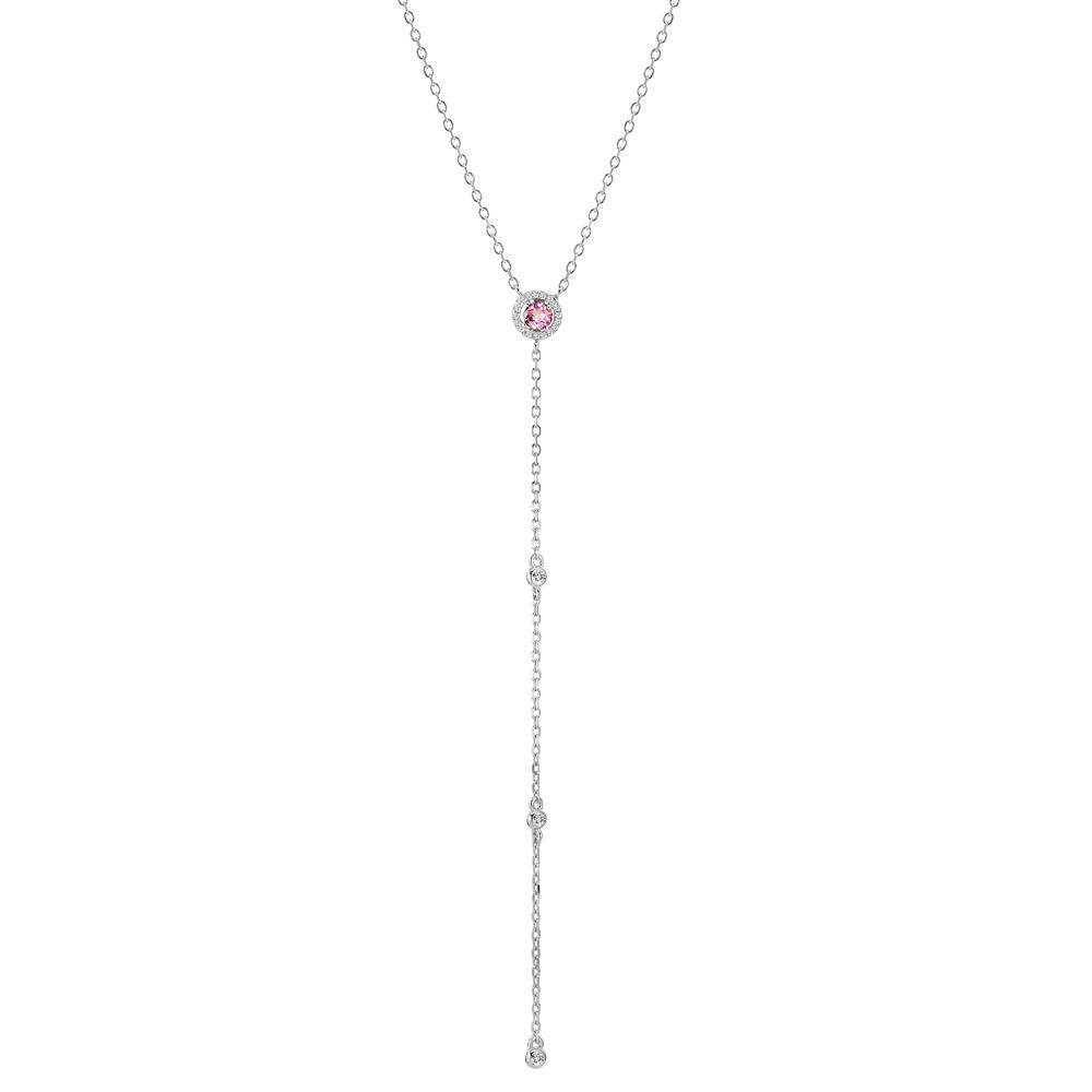 Collier Argent Zircone Rhodié 40-45 cm-603353