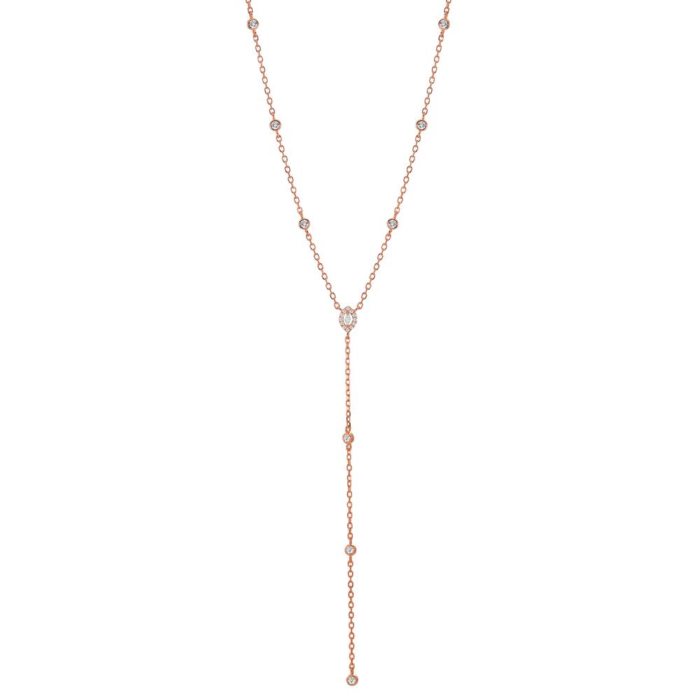 Collier Argent rosé Plaqué or 40-45 cm-603366