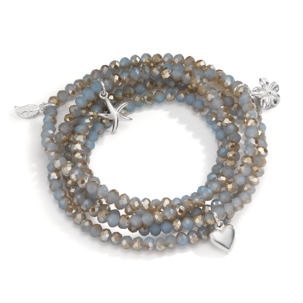 Bracelet Argent Cristal 20 cm Ø4 mm-603454