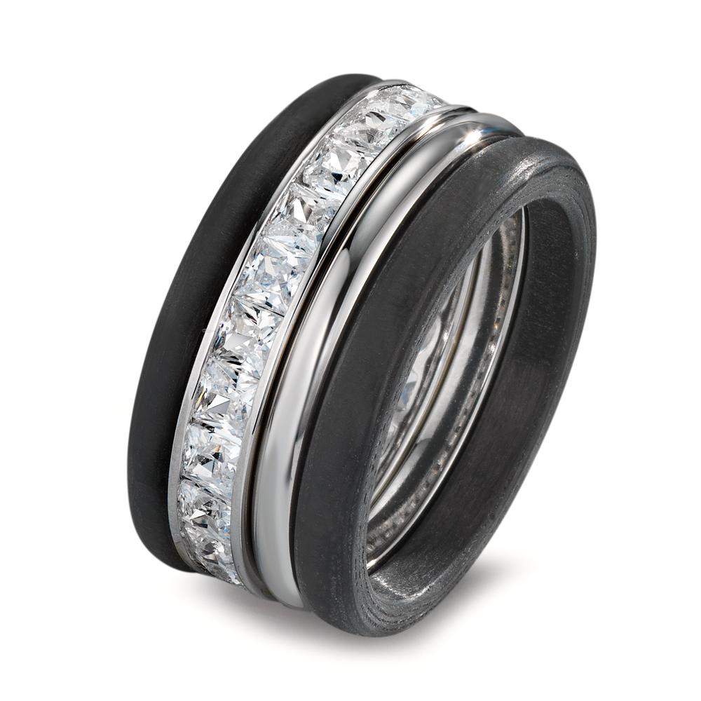 Ringset 4-teilig mit Zirkonia-603910